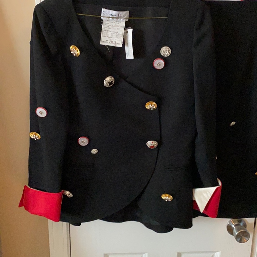 Dior Runway suit.